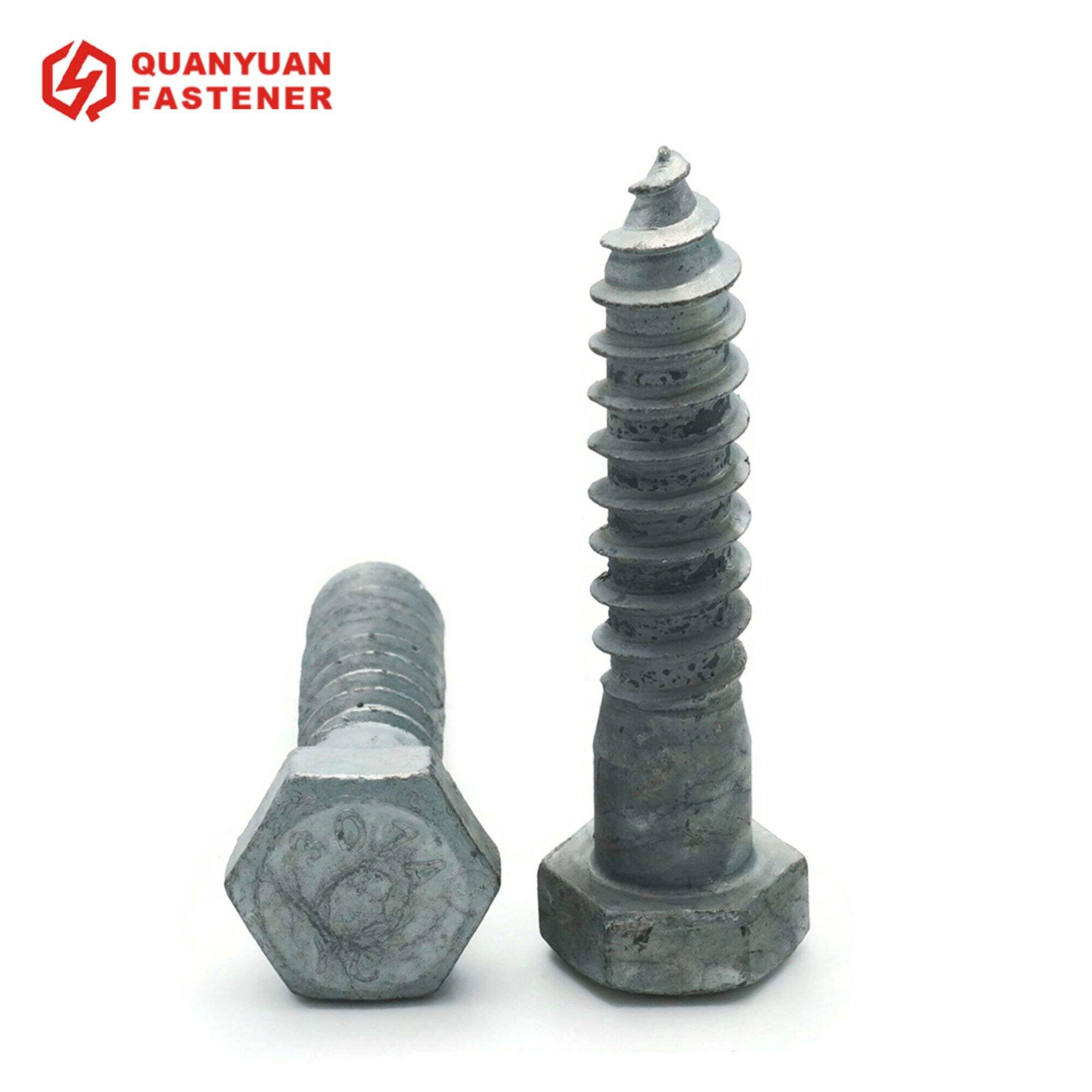 Hex Lag Screws Hot Dip Galvanized Hex Head Lag Bolts