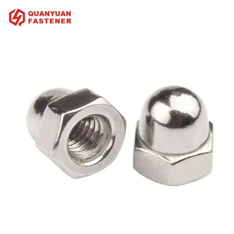 Metric 18-8 Stainless Steel Cap Nuts