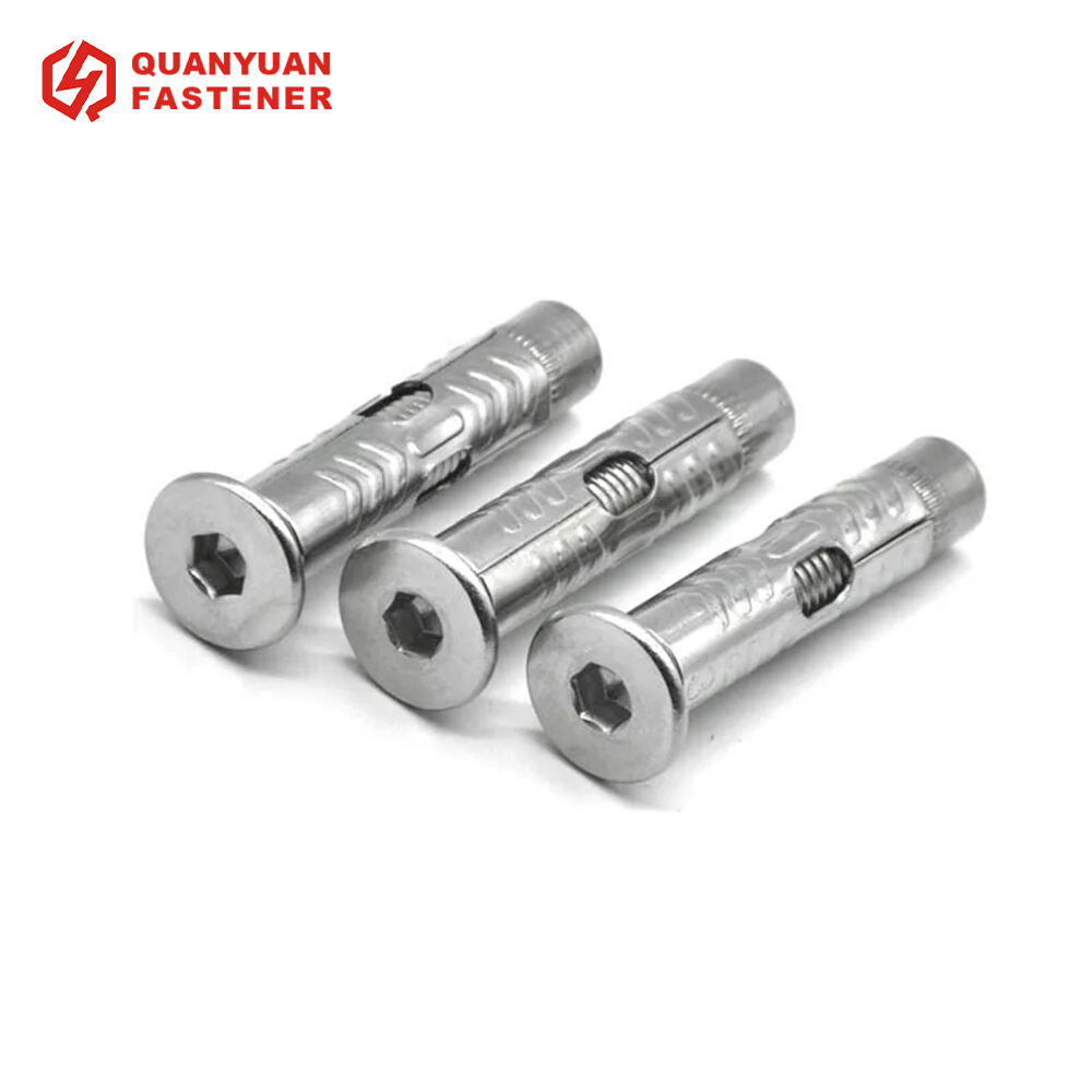 Stainless Steel Embedded Phillips Inner Hex Head Anchor Bolts