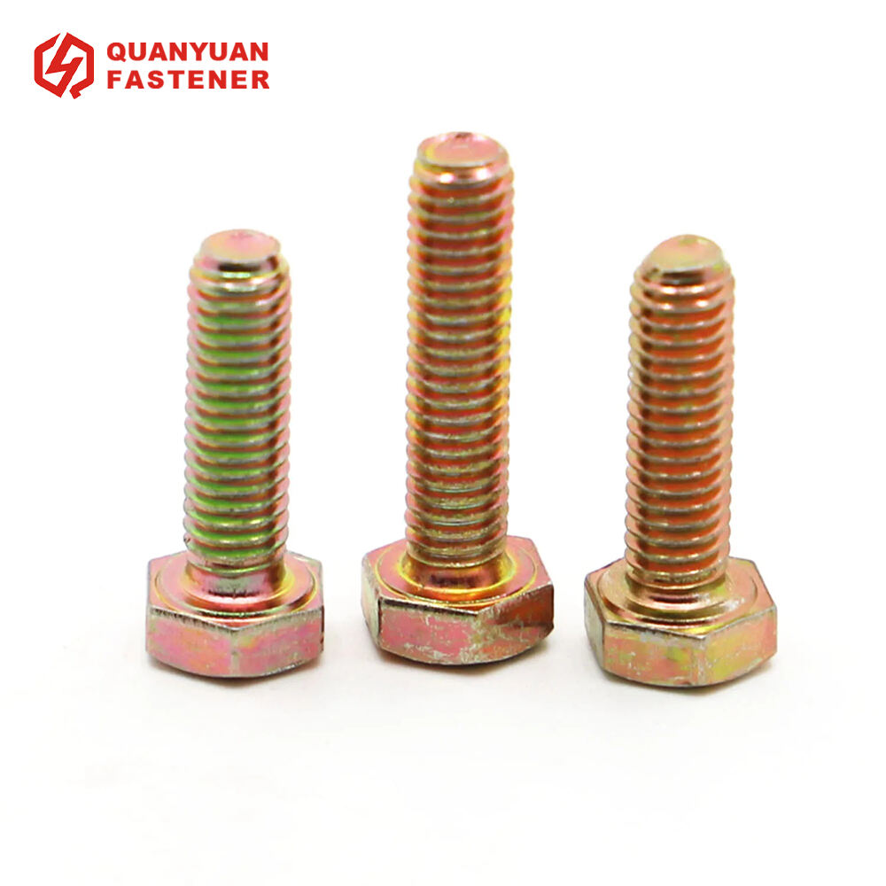 Zinc Plating Carbon Steel External Hex Head Bolt