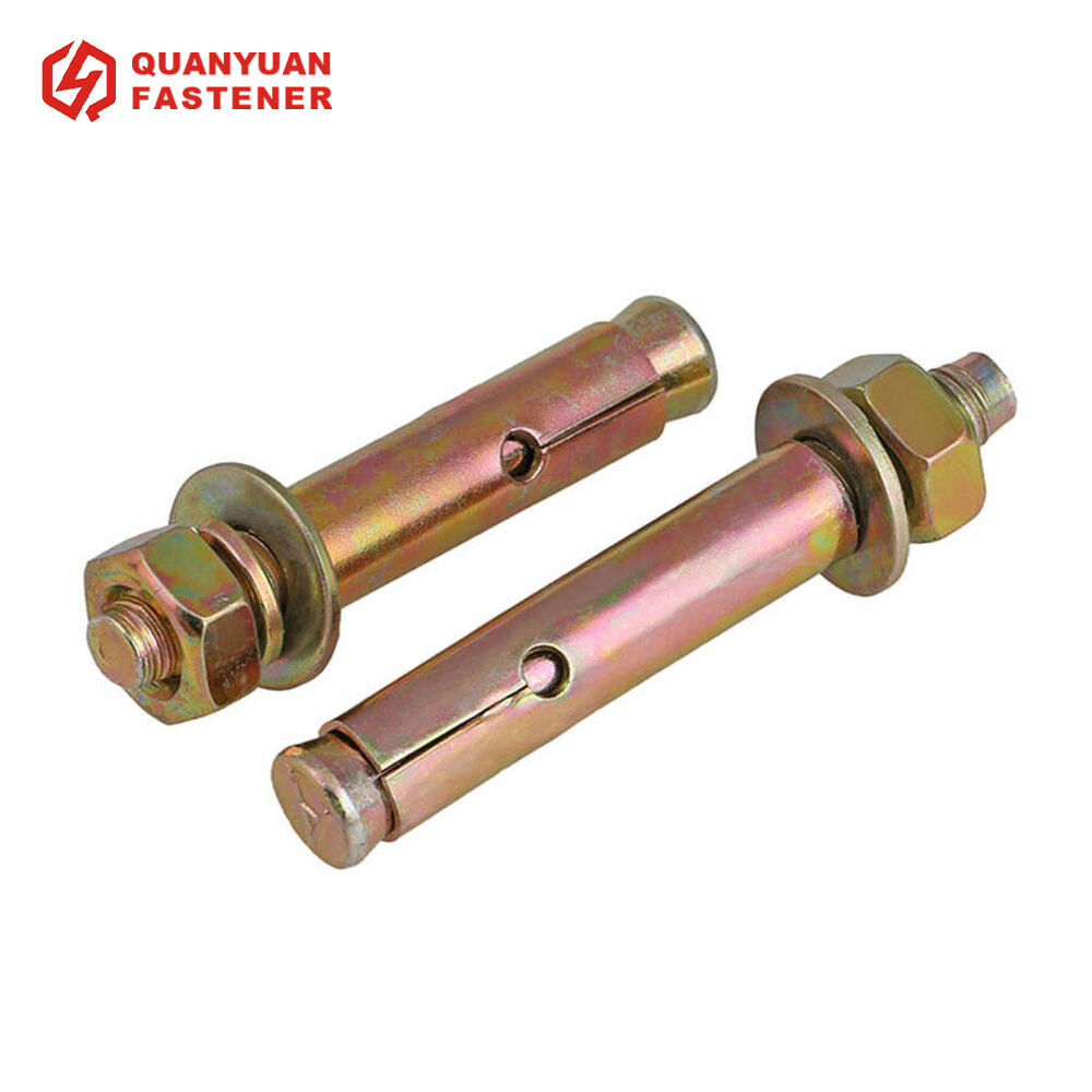 Zinc Plated Expansion Screw Sleeve Wall Anchor Bolts