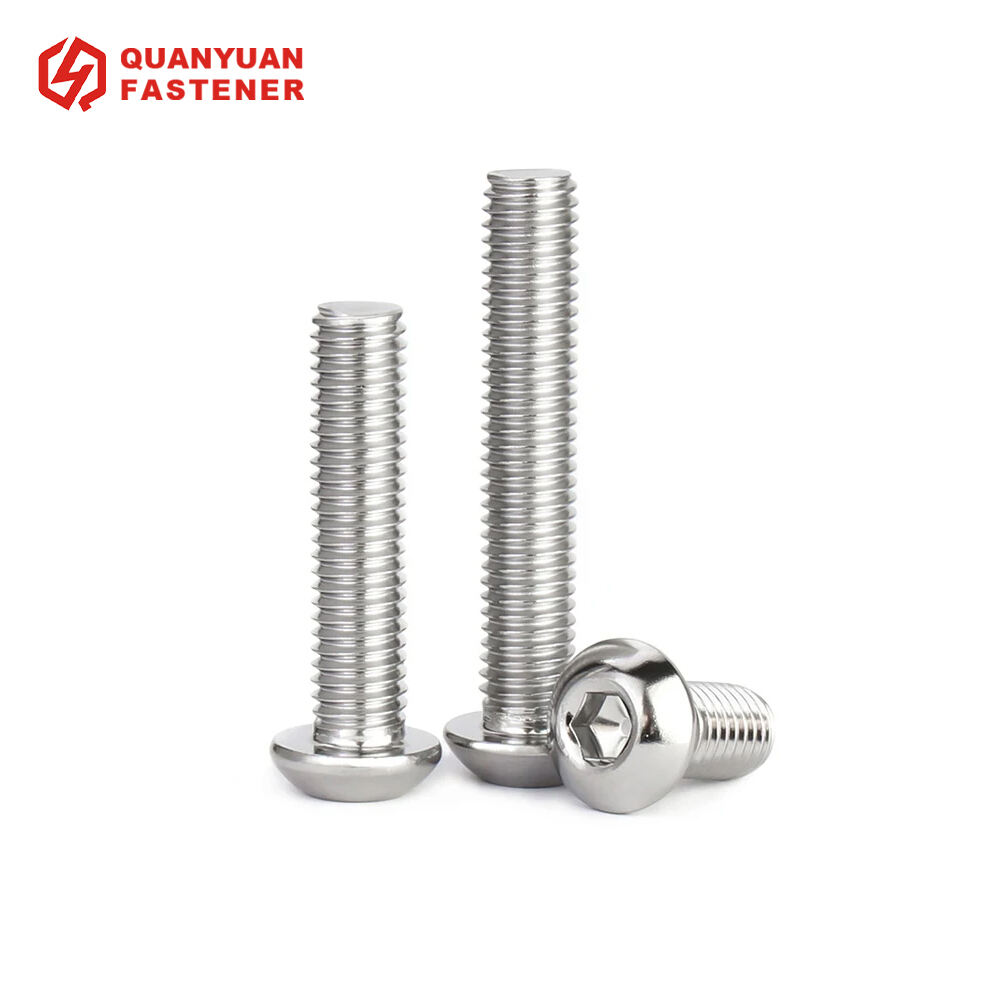 Stainless Steel Mushroom Button Head Hex Socket Bolt