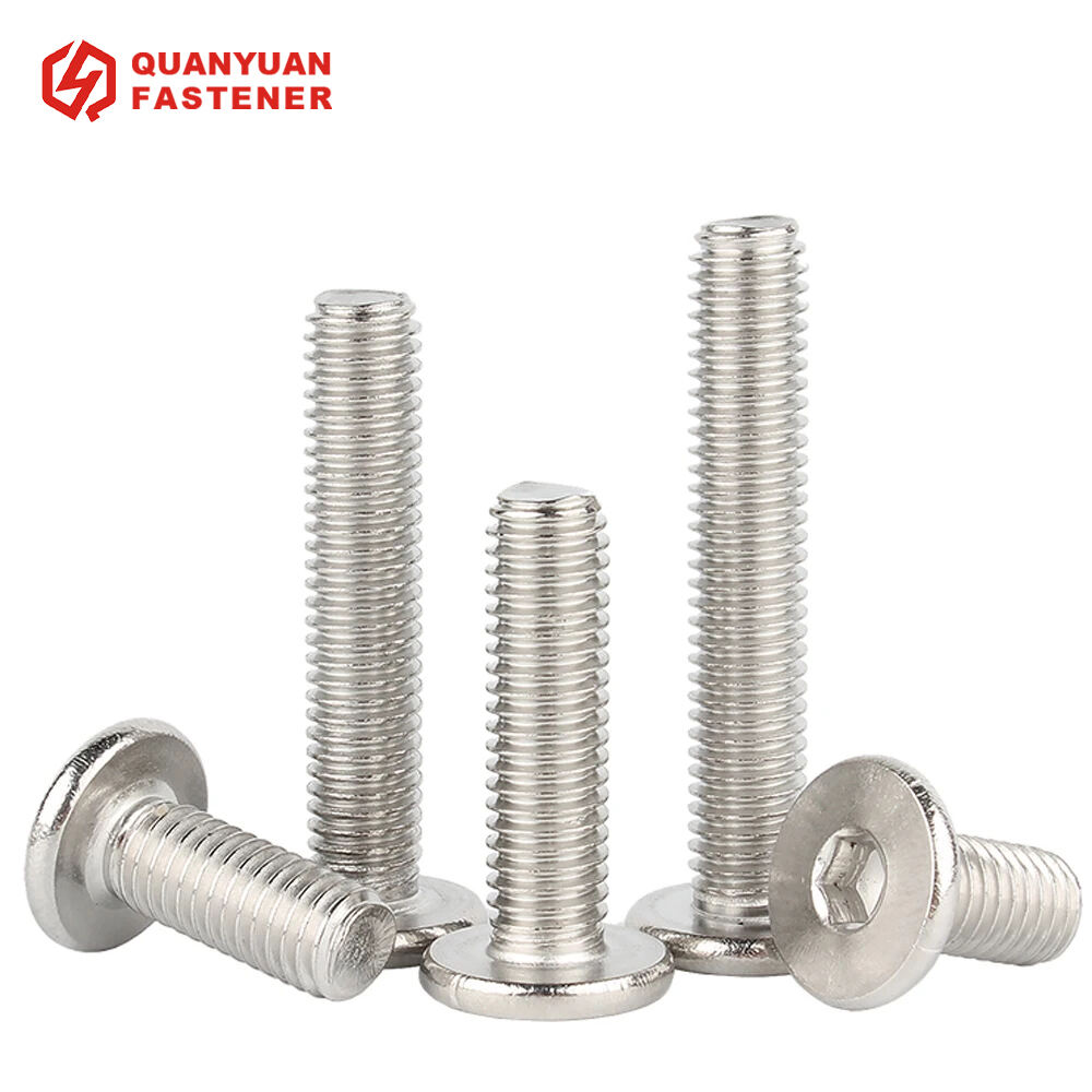 Stainless Steel Ultra Thin Flat Head Hex Socket Bolt