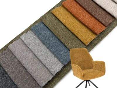 Tissu en velours contre tissu en chenille pour l’habillage des canapés