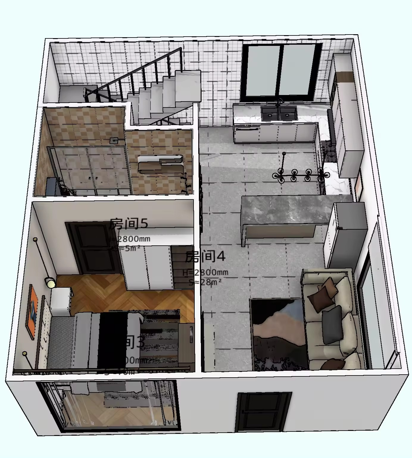 Smart Assembly Cement House | Tech-integrated Cement House