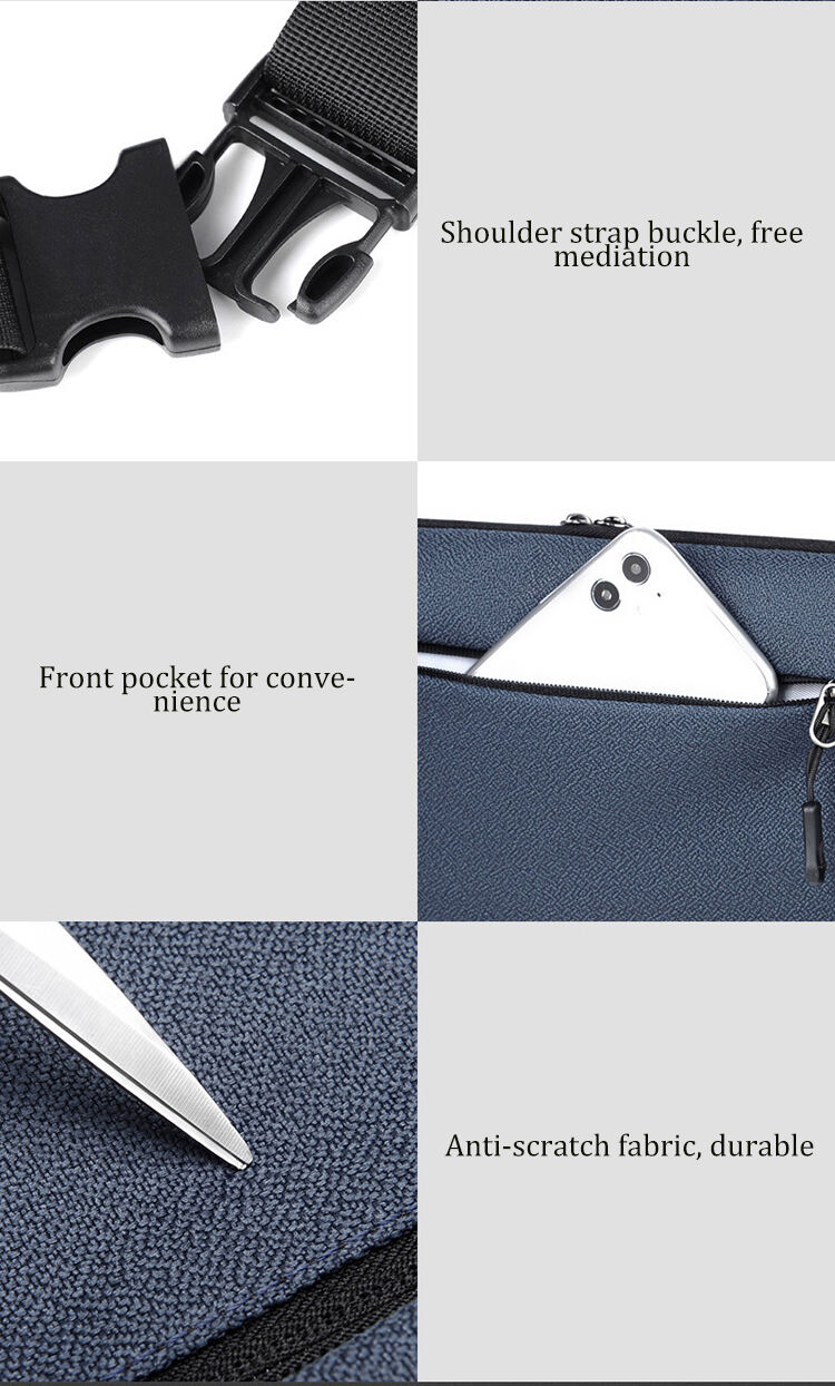 Wholesale OEM PU Vegan Leather Waist Pack Chest Bag Shoulder Cross Body Fanny Pack supplier