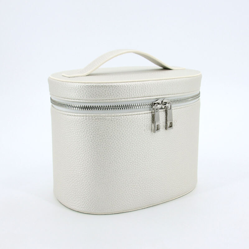 New Neoprene Make-up Bag Waterproof Bag Cosmetic Portable Large-Capacity Quilted Cosmetic Bag with Handle factory