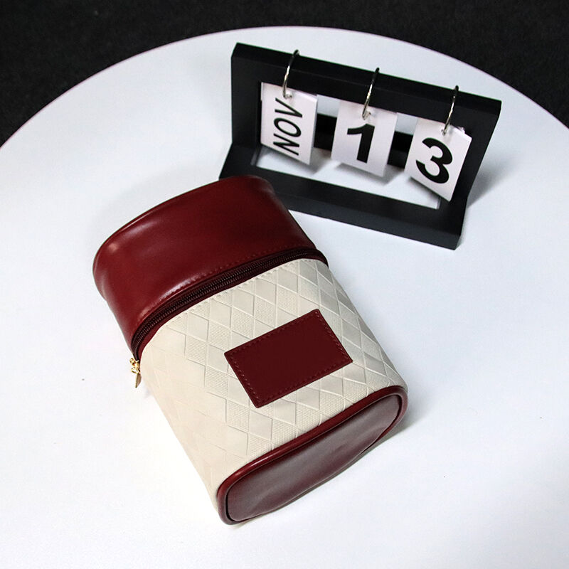 product hot sale pu leather makeup bag cosmetic case travel beauty box230-10