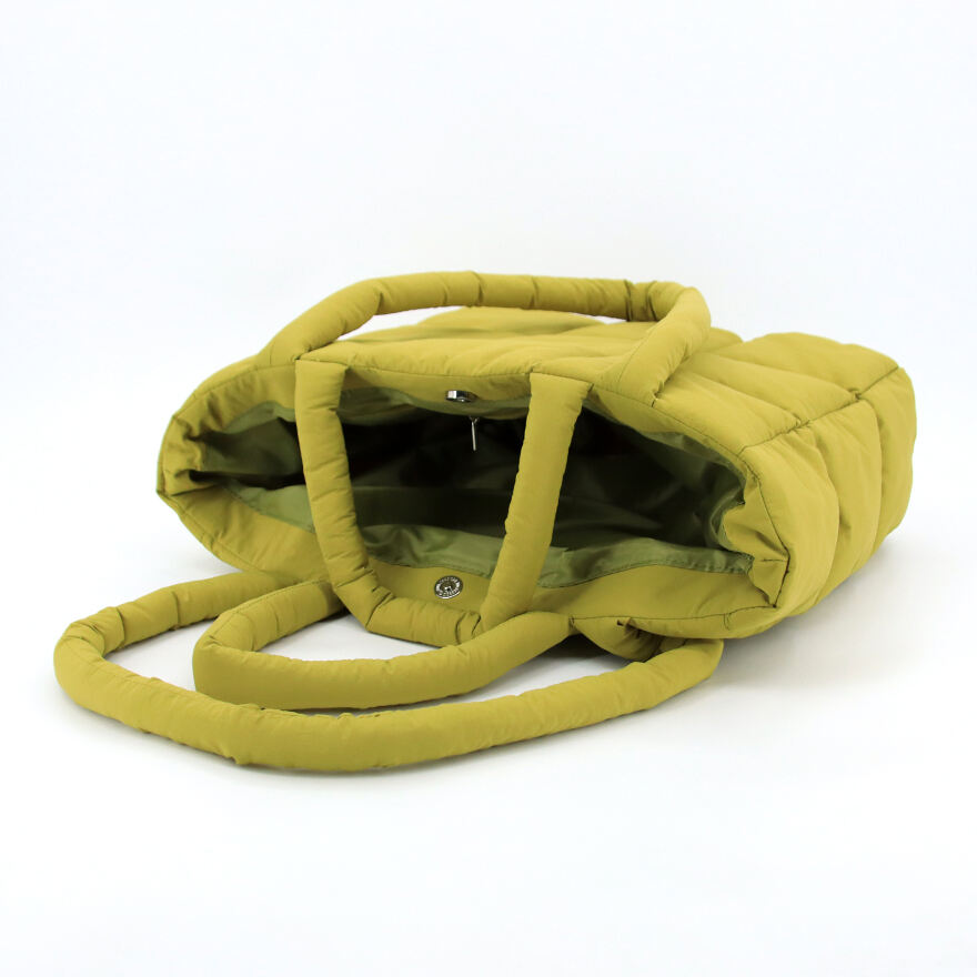 Womens Large Crossbody Weekender Soft Padded Puffy Shopper Tote Bag Puffer Quilted Shoulder Handbag supplier