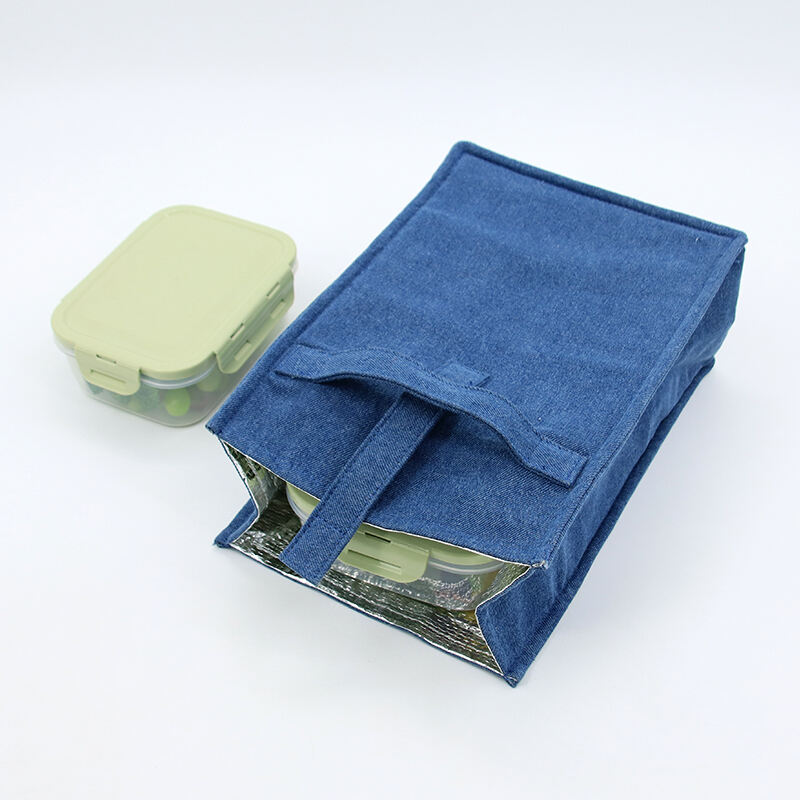 School Work Office Insulated Lunch Bag Roll Top Reusable Lunch Box Thermal Lunch Cooler Tote Container for Adults supplier