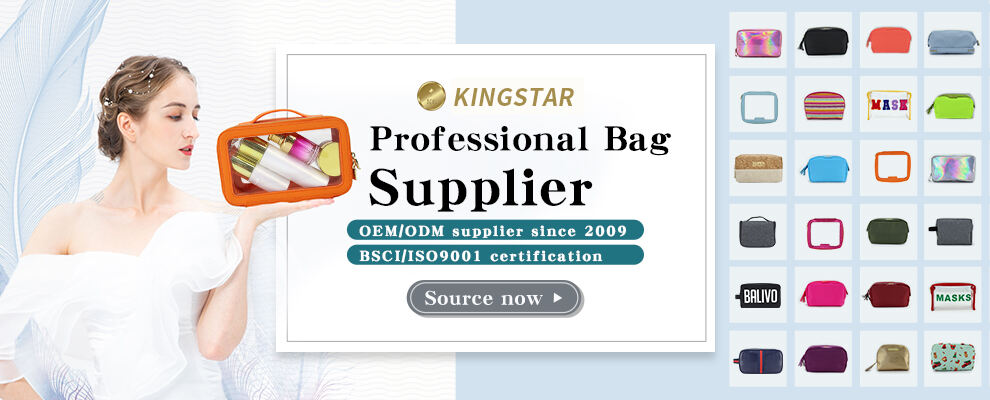 Customized Makeup Bag Fashionable Cosmetic Organizer Large Capacity Makeup Bag with Zipper Closure for Girls details