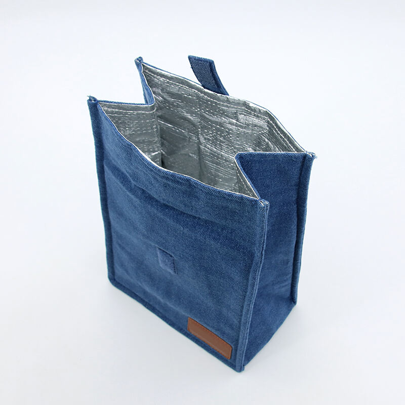 School Work Office Insulated Lunch Bag Roll Top Reusable Lunch Box Thermal Lunch Cooler Tote Container for Adults details