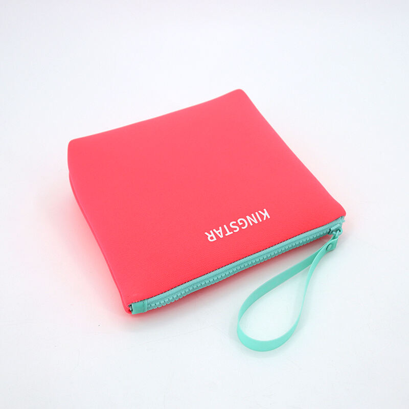 New Fashion Quilted Neoprene Makeup Bag with Zipper Featuring Velvet Jewelry Boxes factory