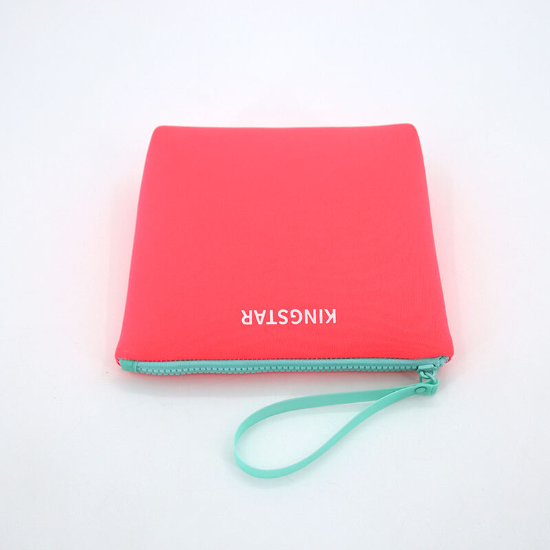 New Fashion Quilted Neoprene Makeup Bag with Zipper Featuring Velvet Jewelry Boxes manufacture