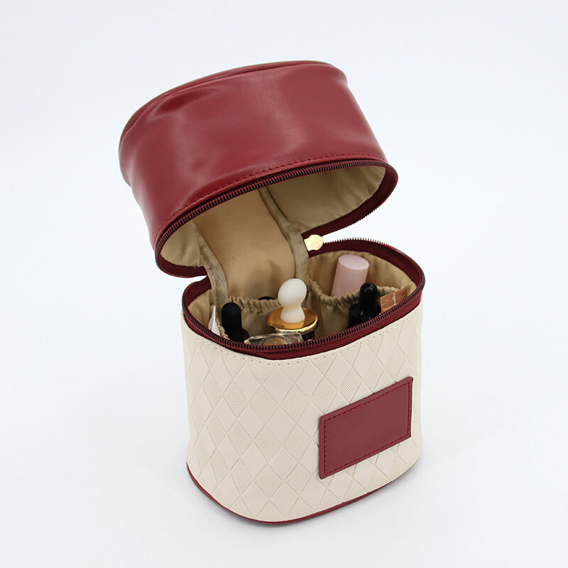 product hot sale pu leather makeup bag cosmetic case travel beauty box230-6