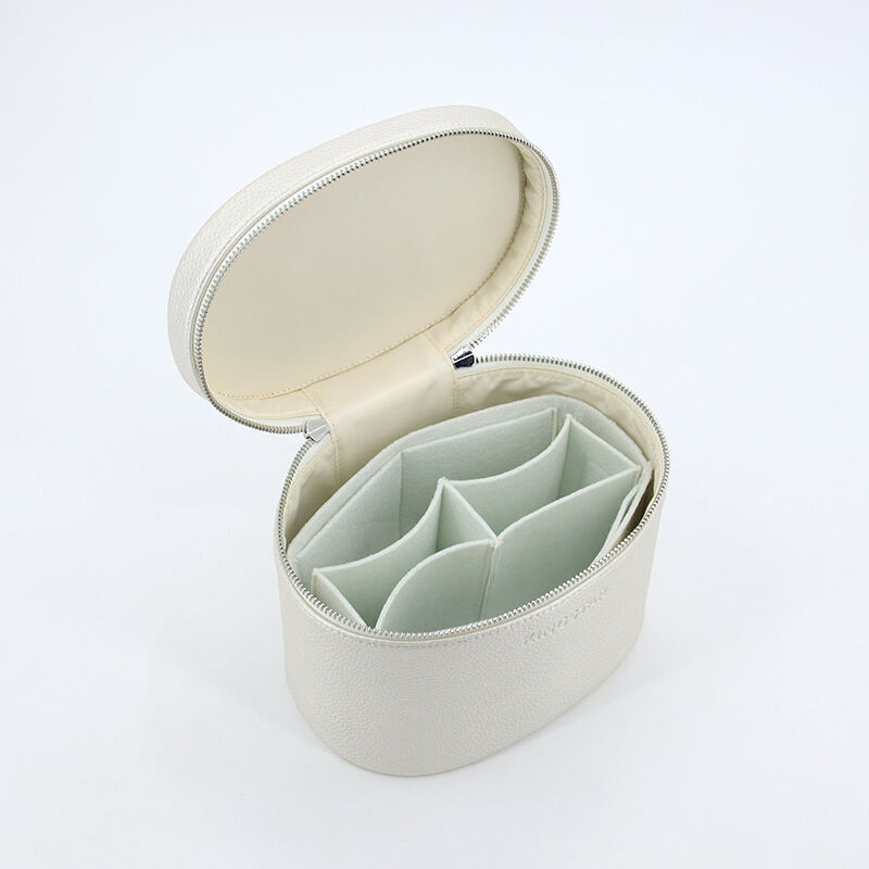 New Neoprene Make-up Bag Waterproof Bag Cosmetic Portable Large-Capacity Quilted Cosmetic Bag with Handle supplier