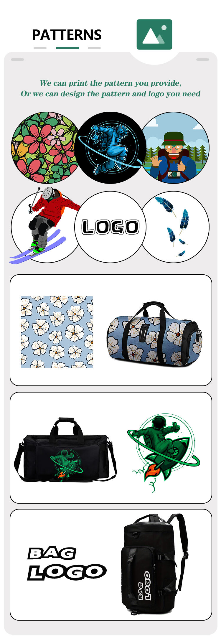 Waterproof PU Weekender Carry on Handbag Overnight Bag Gym Tote Duffle Bag With Shoe Compartment factory