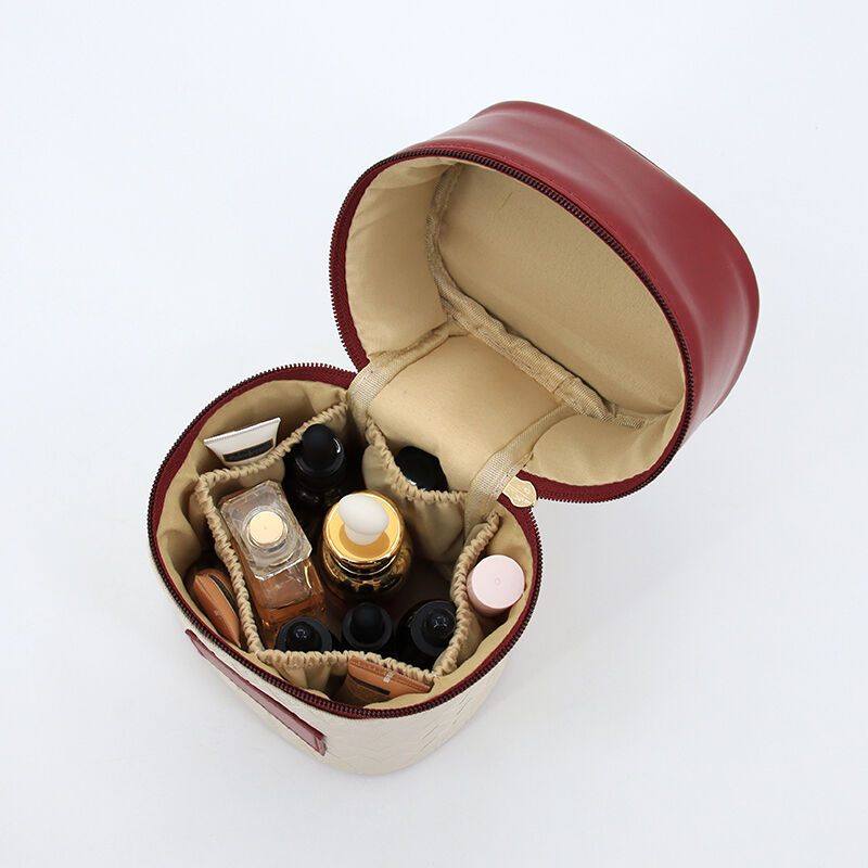 product hot sale pu leather makeup bag cosmetic case travel beauty box230-7