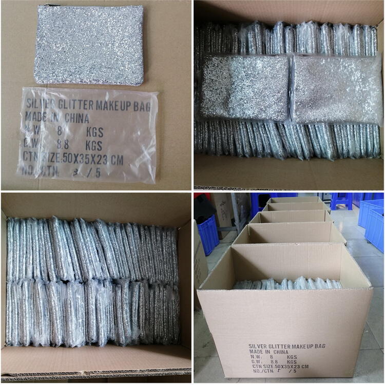 New Neoprene Make-up Bag Waterproof Bag Cosmetic Portable Large-Capacity Quilted Cosmetic Bag with Handle supplier