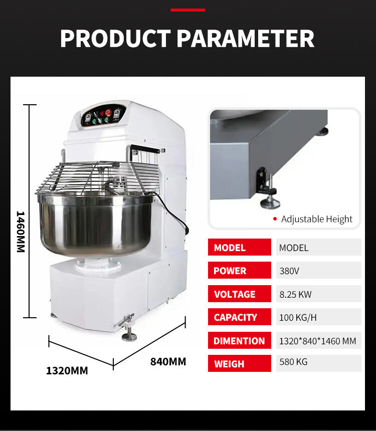 Bread Machine 30 Liter Dough Baking Mixer Electric Mixer Flour Mixer Machine For Bakery factory