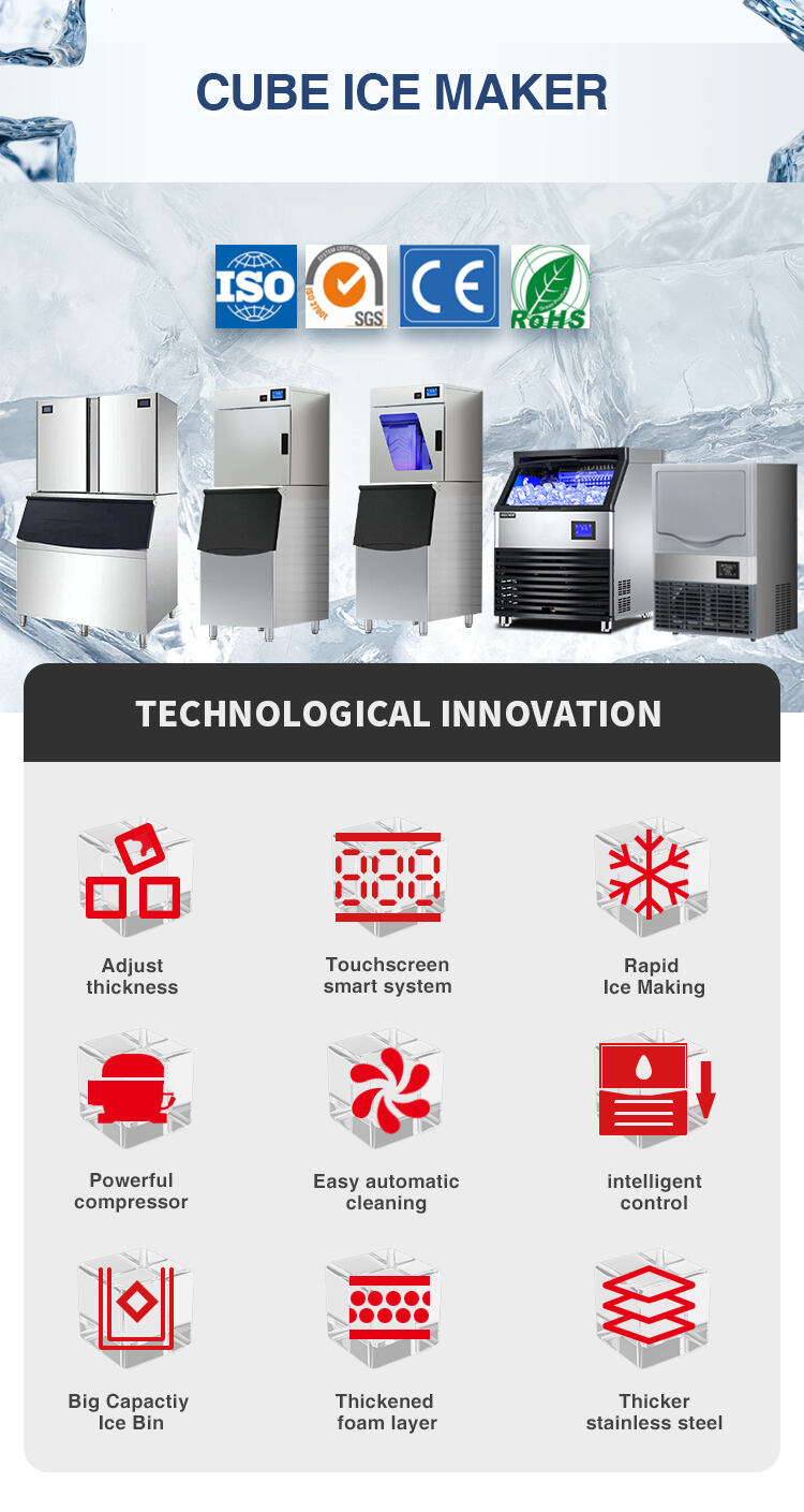 High Productivity ice maker Cube Machine Ice Maker Machine Supper ice maker machine manufacture