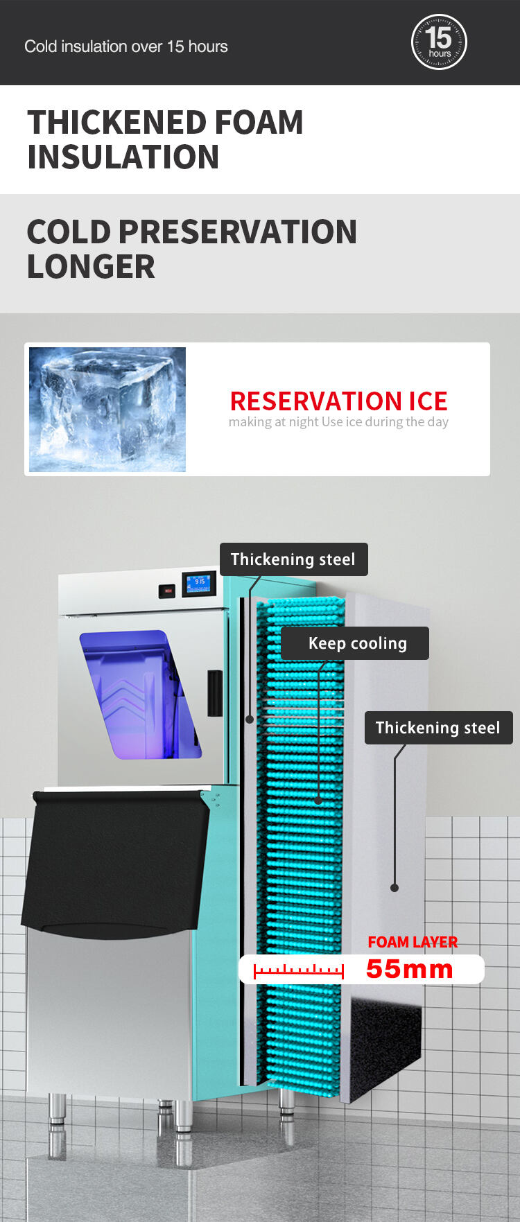 Hot Sales Ice Maker Machine Commercial Ice Making Machine Ice cube Machine supplier