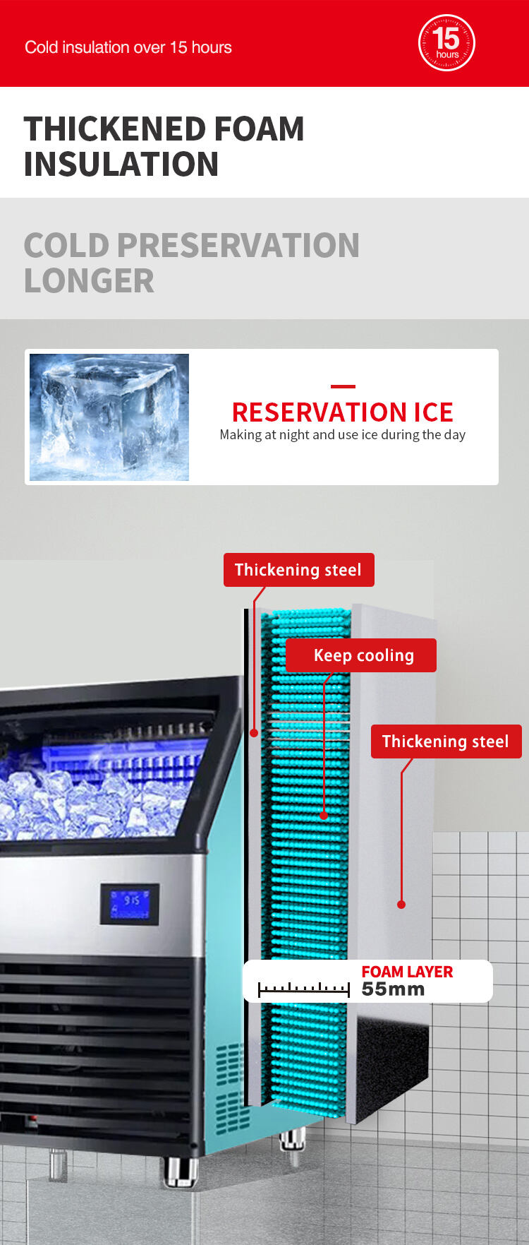 High Productivity ice maker Cube Machine Ice Maker Machine Supper ice maker machine supplier