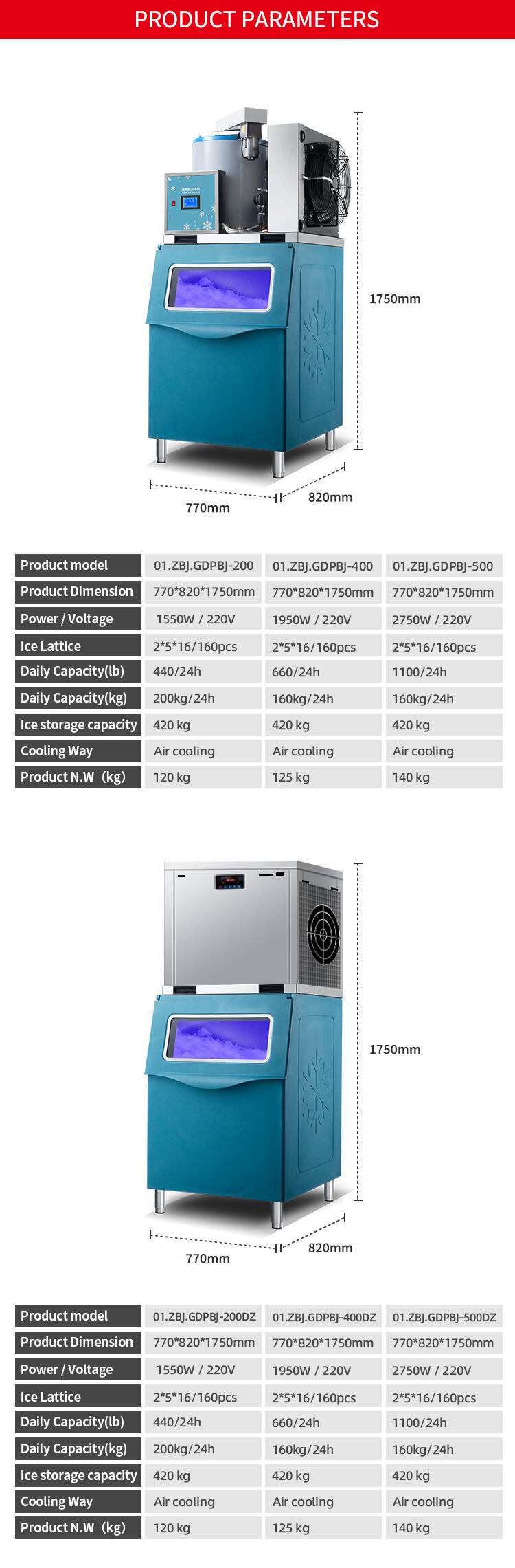 Commercial special high performance flake ice machine ice maker machine factory