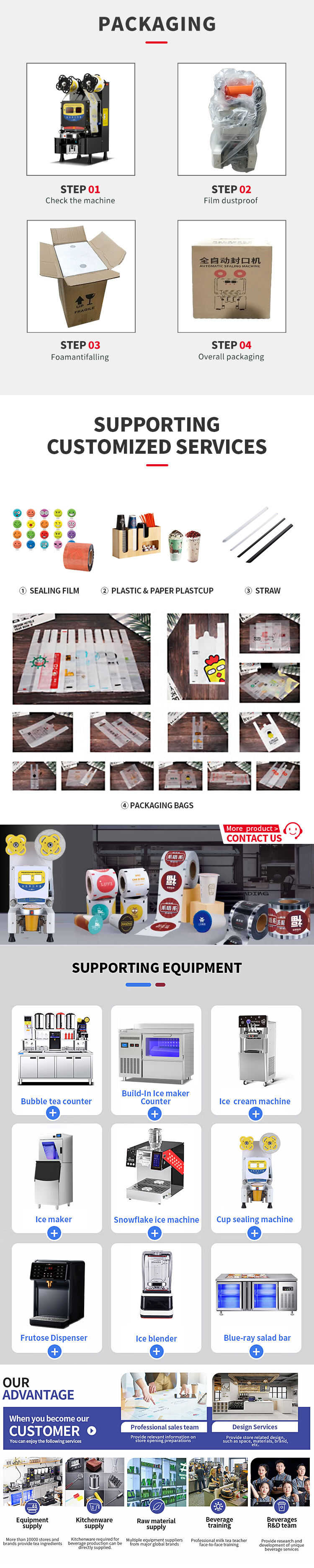 Automatic plastic paper 95/90 caliber boba tea Cup sealing machine supplier