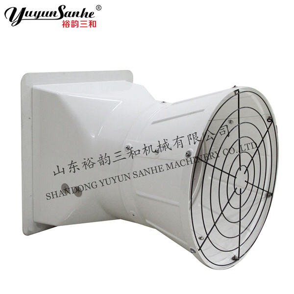 Keep your flock comfortable with a fiberglass poultry house fan