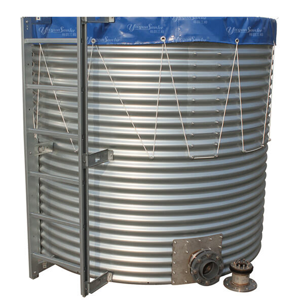 Save money and reduce waste with a greenhouse water tank system.