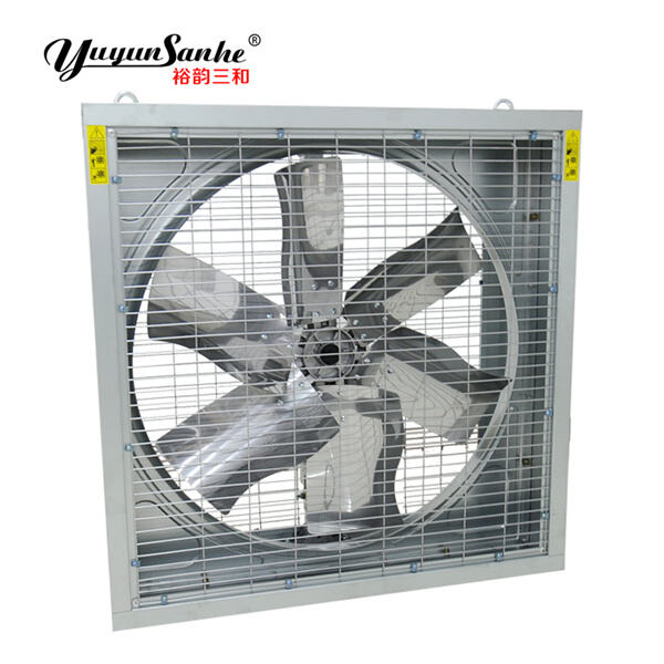 Reliable and long-lasting metal exhaust fan for agriculture and construction