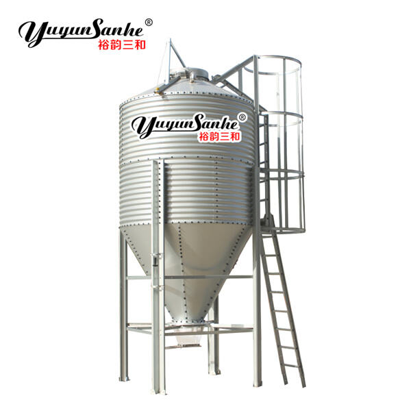 Gagnez du temps et de l'argent avec un silo à alimentation pour volailles