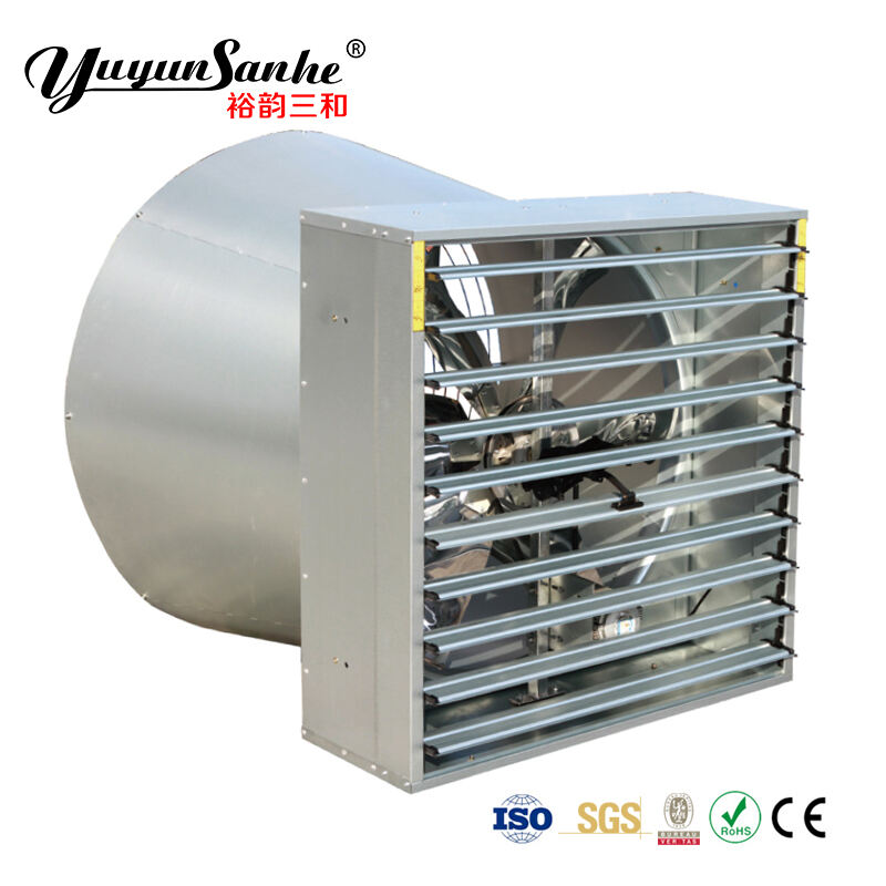 50 inch Shutter Cone Fan Large Air Volume Exhaust Fan for Poultry House Chicken Farm Ventilation