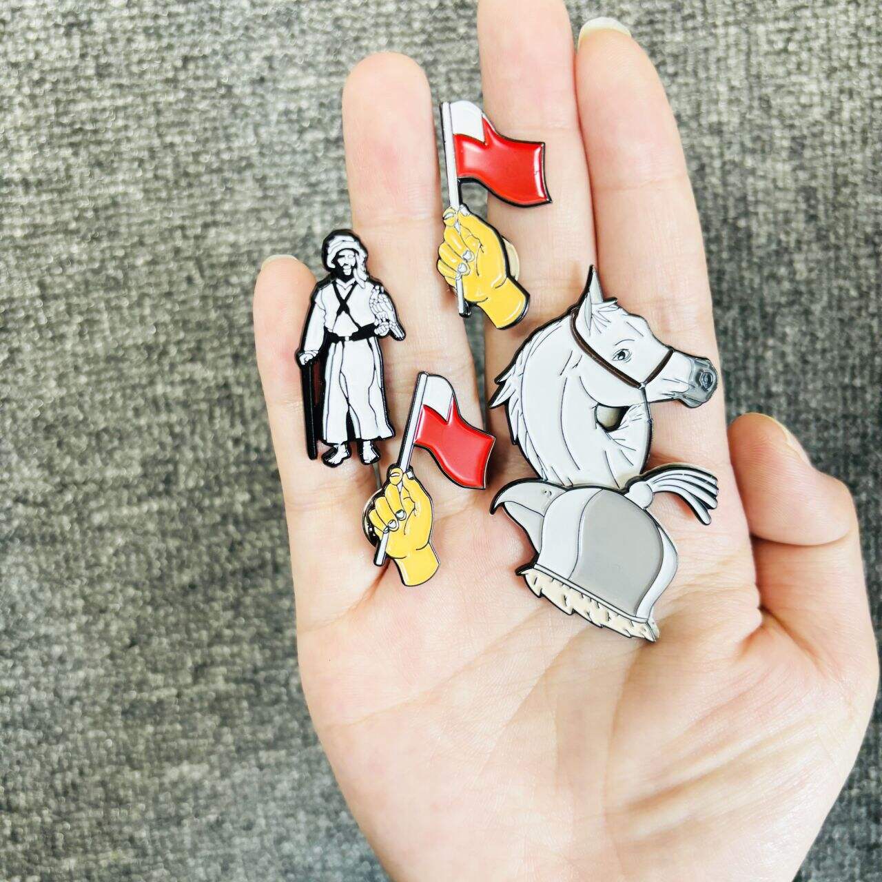 Accessorize your wardrobe with custom enamel pins