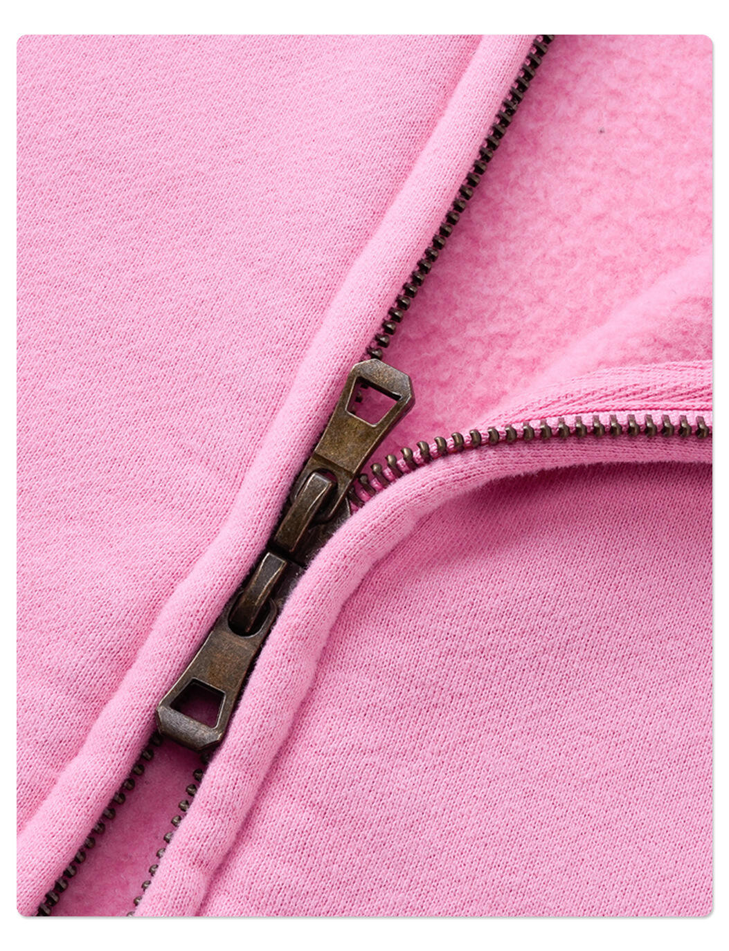 Trendy Brand's Winter Short Zip-Up Washed Wax Dye Hooded Sweatshirt Long Cotton Jacket Front Logo Print Anti-Pilling details