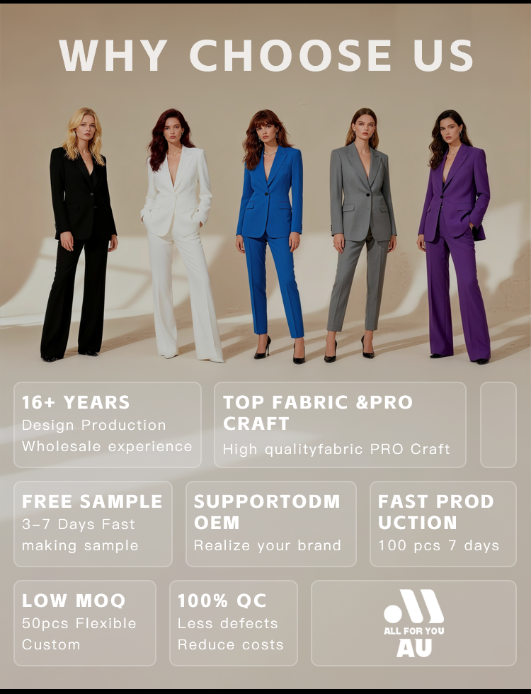 Women's 50% Wool Blazer 2025 New Autumn/Winter Long Sleeve Casual Solid Woolen Woven Single Button Jacket supplier