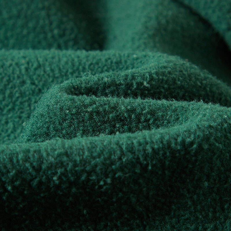 AU Custom Men's Fall/Winter Fleece Hoodie Retro Long Sleeve Zip-Up with Double Zipper Over-sized Fit Dye-Washed Solid Pattern factory