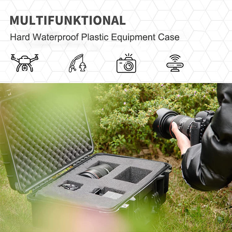 Small Waterproof Hard Case Dry Box with Foam for Storage and Geocache Container Customized OEM and ODM Support Shockproof details