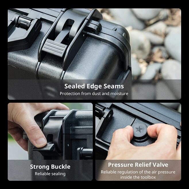 High Quality PP Plastic 1150 Equipment Safety Waterproof Dry Tool Box Storage Carry Protective Hard Case details