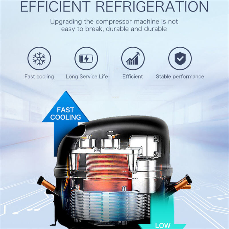 Save space and energy with a small fridge for your office