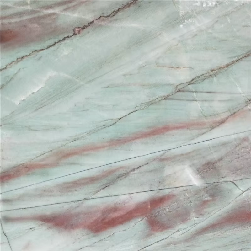 Import Blue Azul Bahia Modern Polished Granite Slab for Luxury Villa Living Room Interior Background Wall Design manufacture