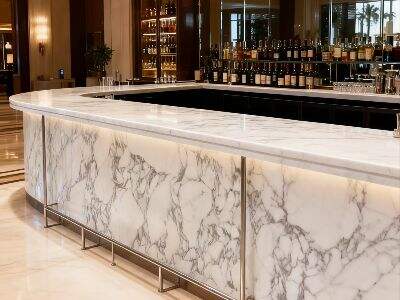 Premium Marble Flooring Enhances Value in Hospitality and Retail Interiors