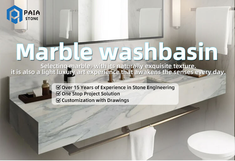 product modern natural stone azul macaubas low marble sink for hotel  villa washroom bathroom water resistant eco friendly customizable-0