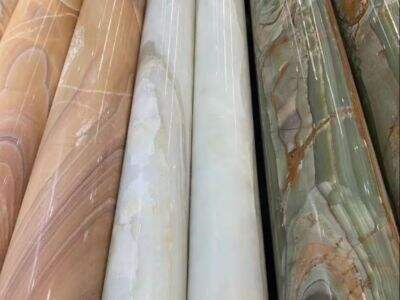 Dizajn kamenih stubova koji se koriste u ulazima u trgovine