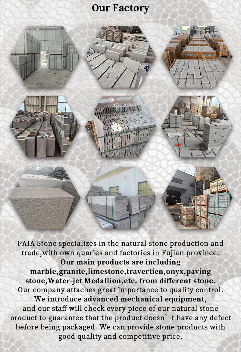 Wholesale 10x10x5cm Outdoor Granite Paving Stone Polished and Modern Design Cheap Per Square Foot Price for Driveway Paving details