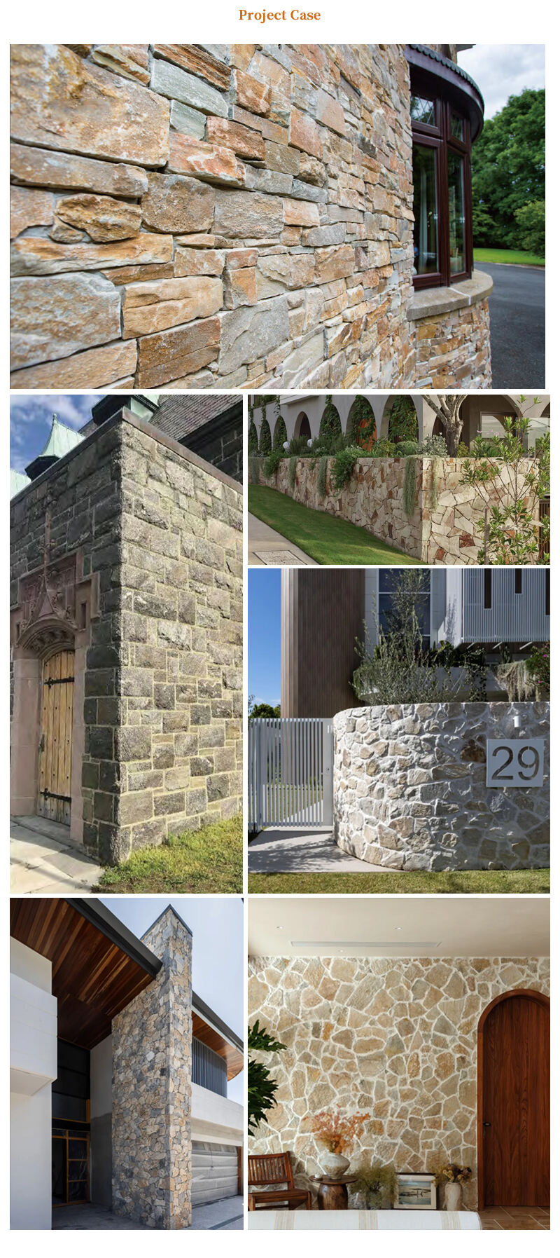 product external crude tiles stacked culture stone veneer slate facade design natural schist stone wall cladding exterior floor floor-7