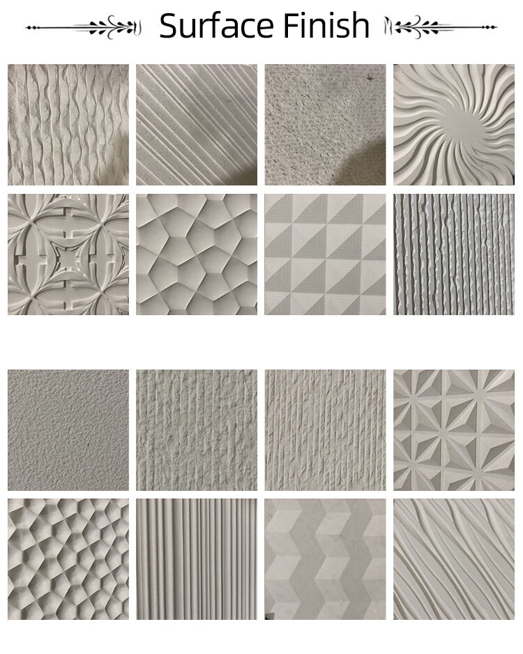 Modern White Marble 3D CNC Crafted Durable Wall Panel for Villa manufacture