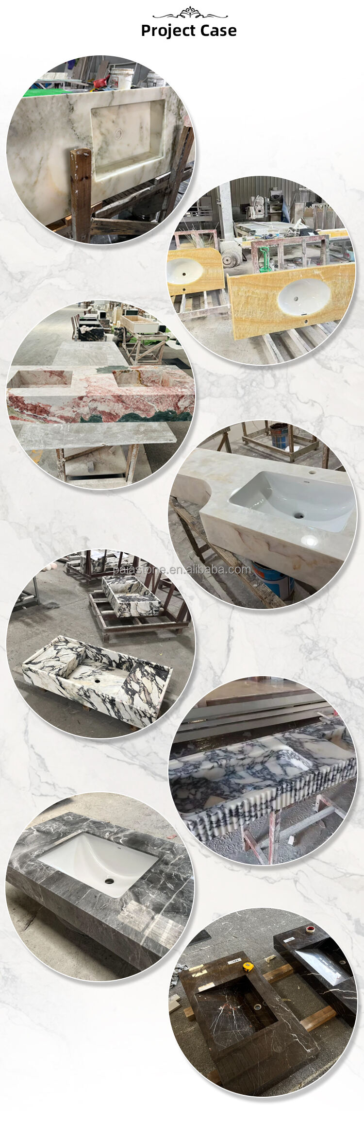 product modern natural stone azul macaubas low marble sink for hotel  villa washroom bathroom water resistant eco friendly customizable-10