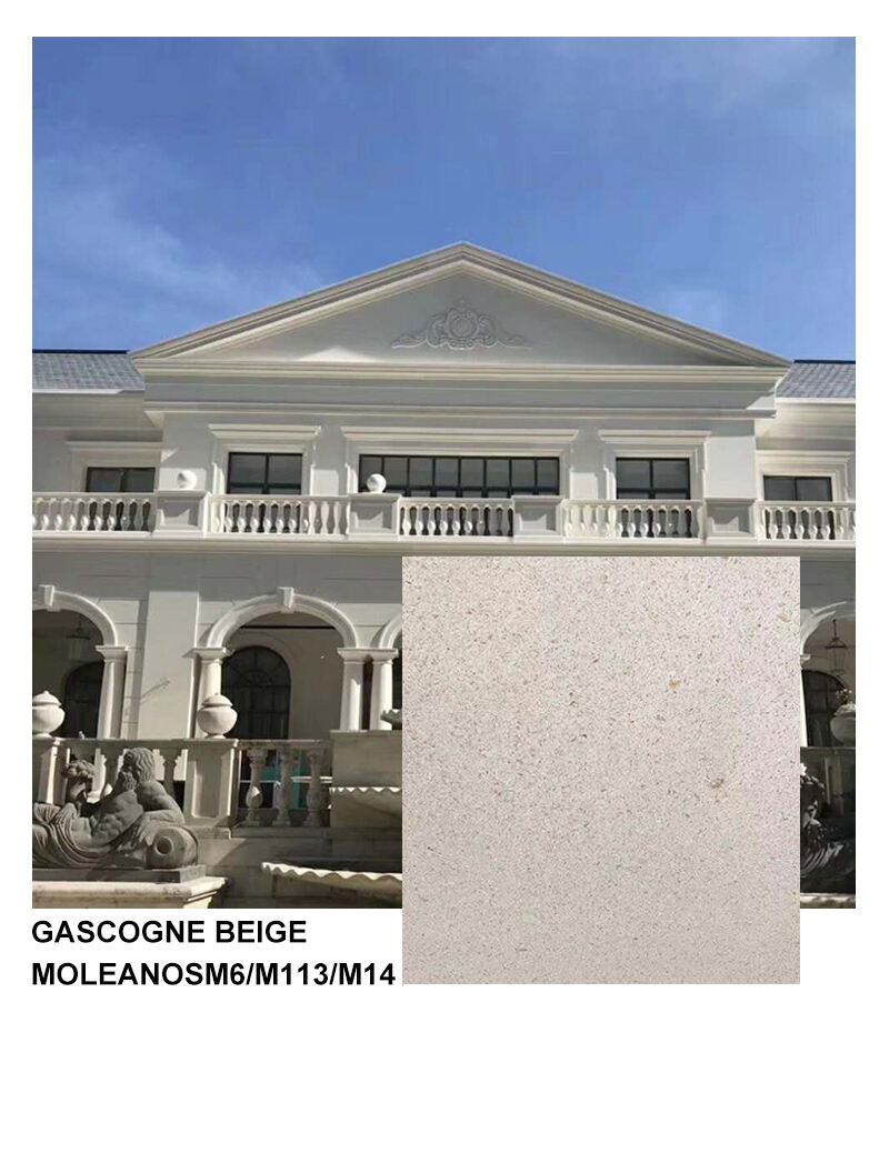 product paiastone modern custom size natural split face flamed surface natural stone veneer exterior wall cladding pool paving limestone-6